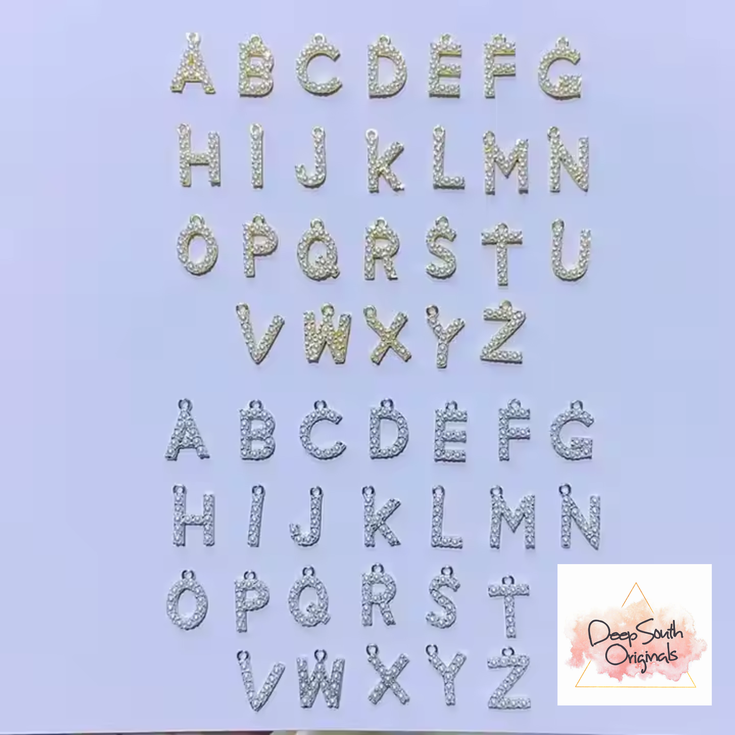 Pearl Initial Charm
