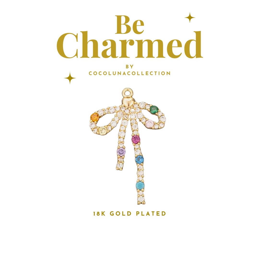 Colourful Bow Charm