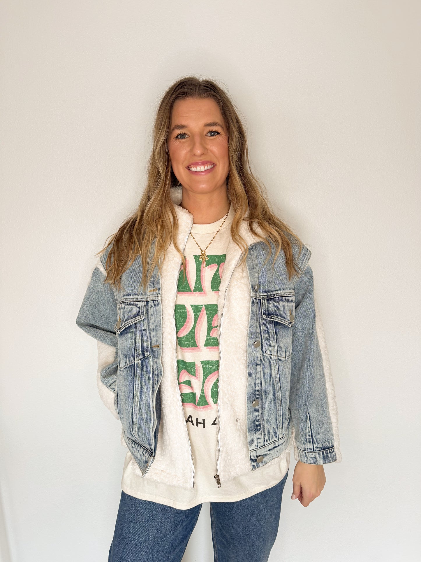 Faith Over Fear Oversized Graphic Tee PREORDER