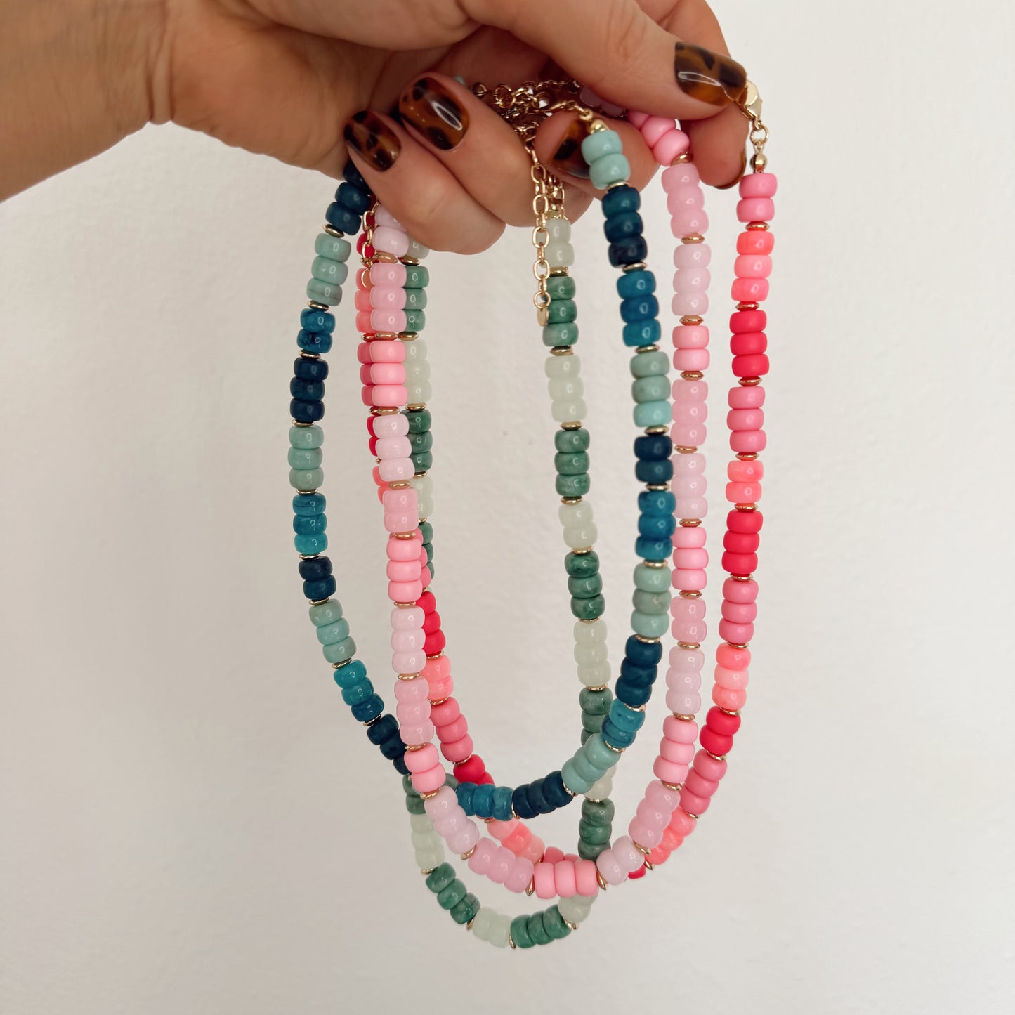 Color Beaded Necklace