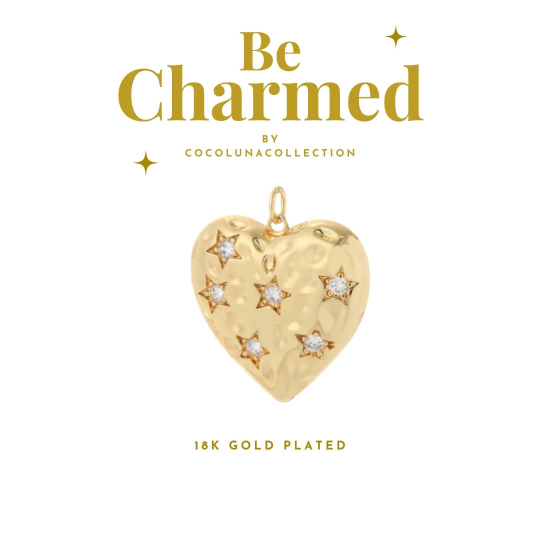 Star Heart Charm