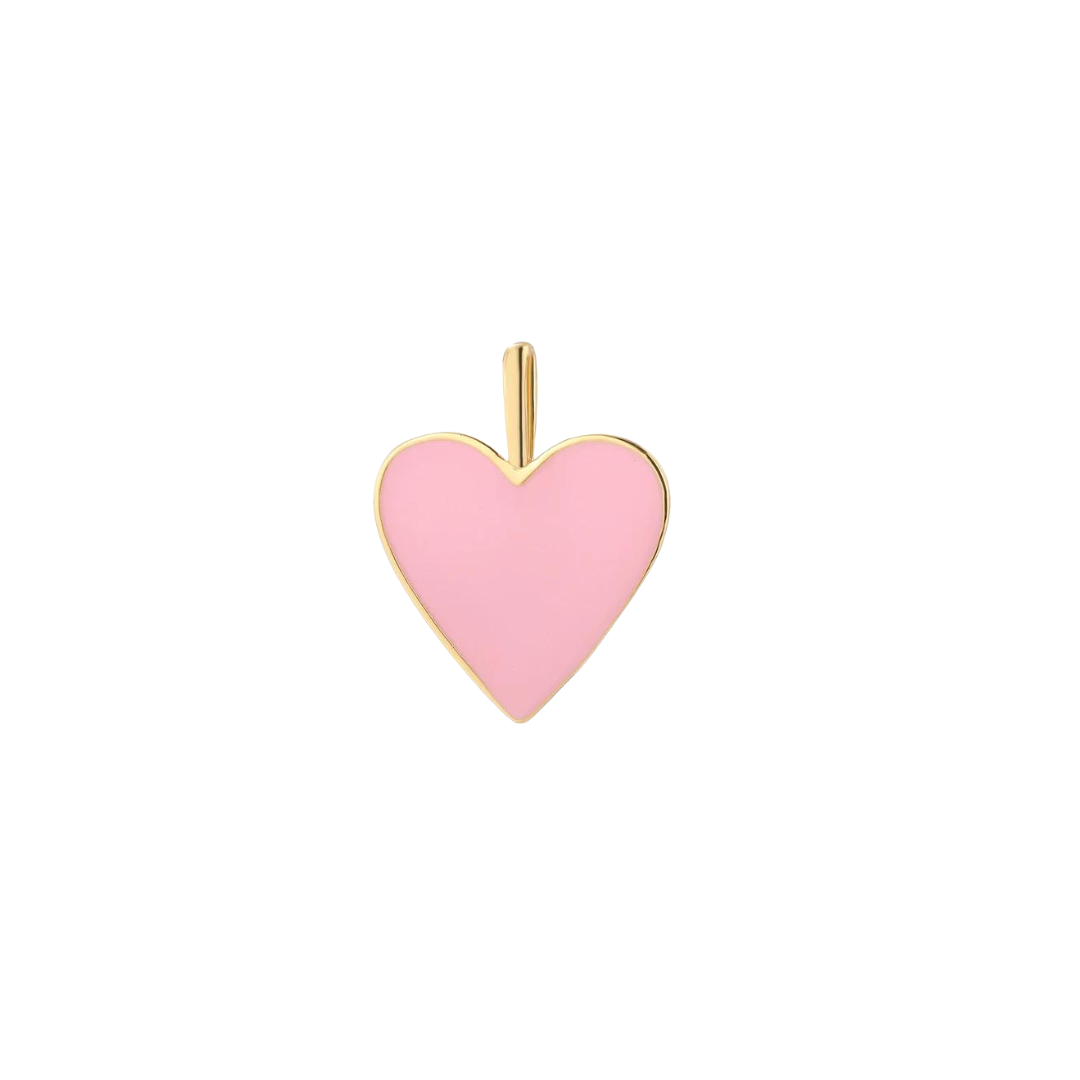 Pink Heart Charm