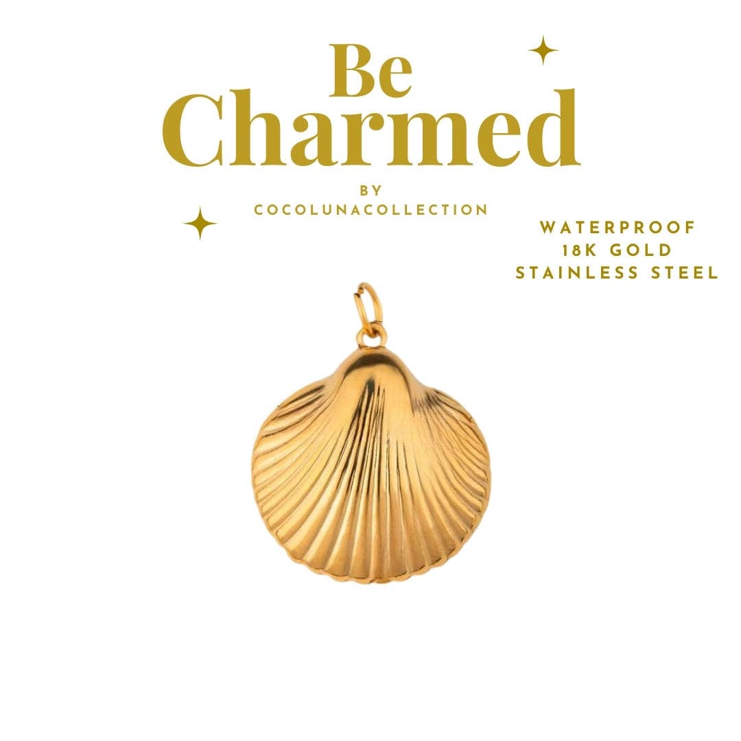 Golden Shell Charm