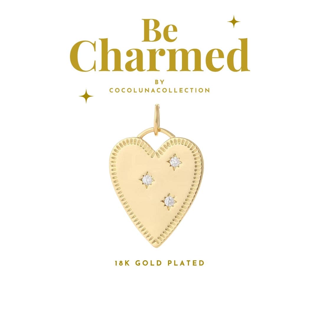 Starry Heart Charm