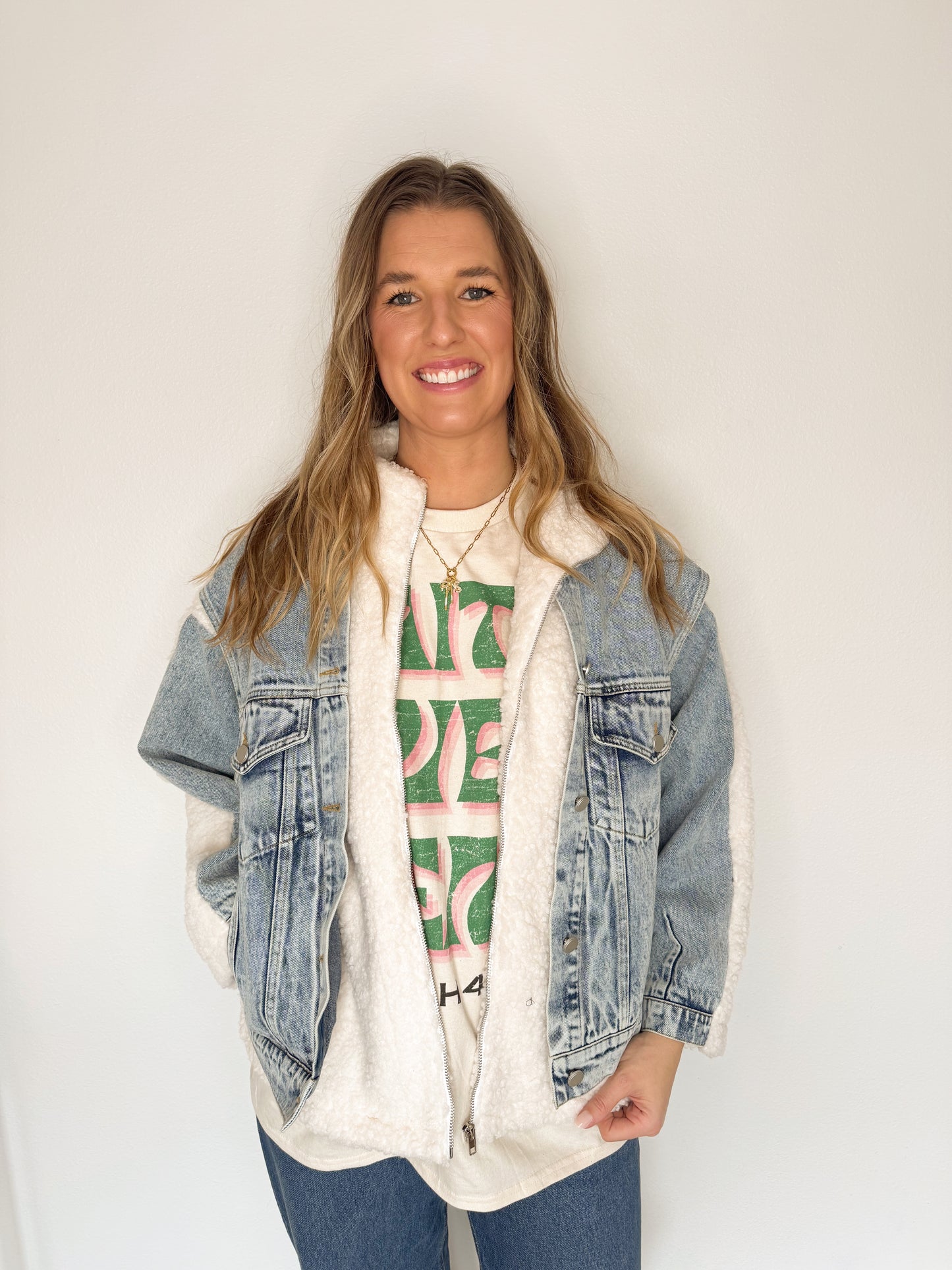 Faith Over Fear Oversized Graphic Tee PREORDER