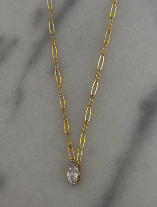 Gold Diamond Pendant