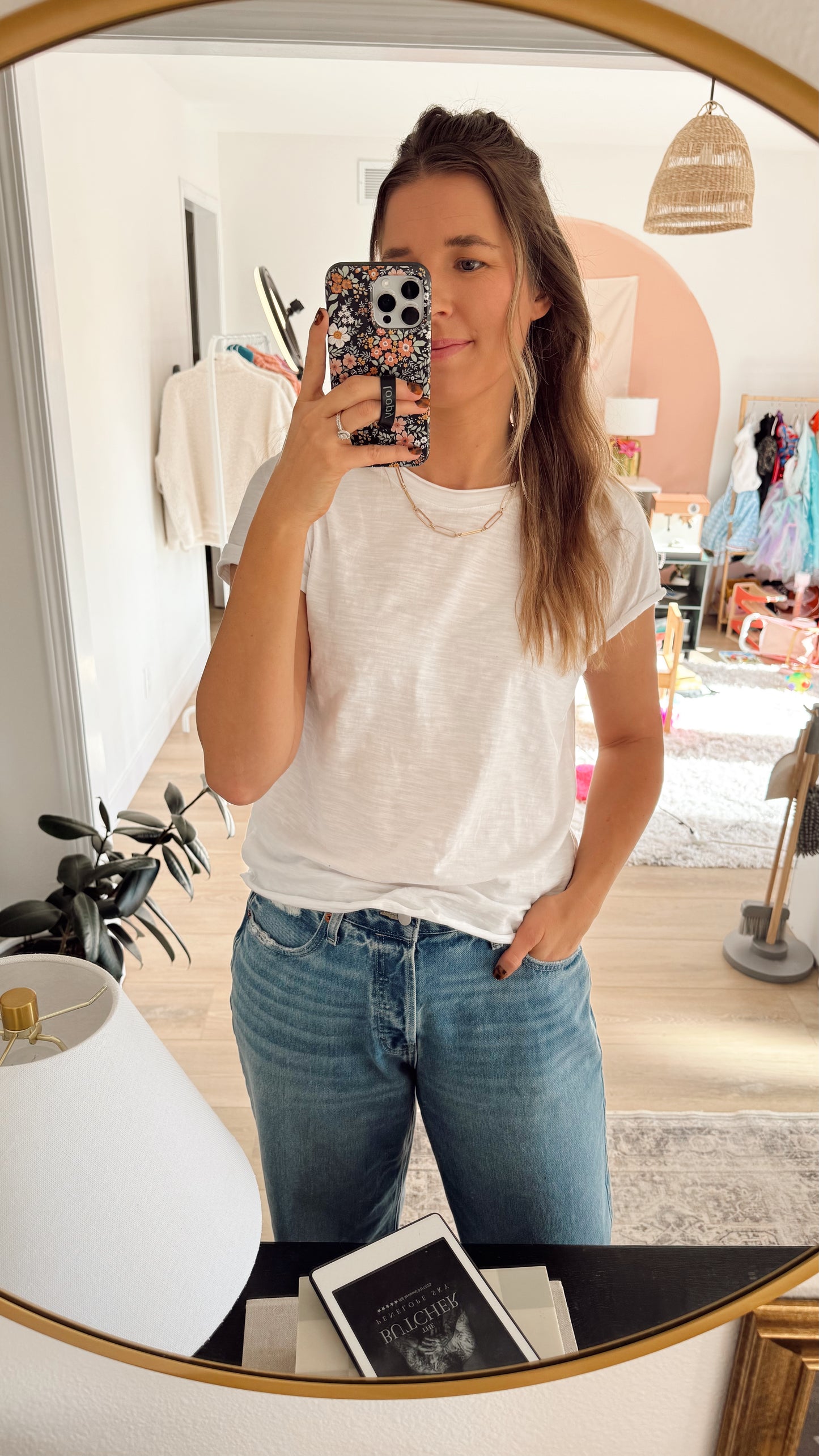 Gold Long Chain Necklace