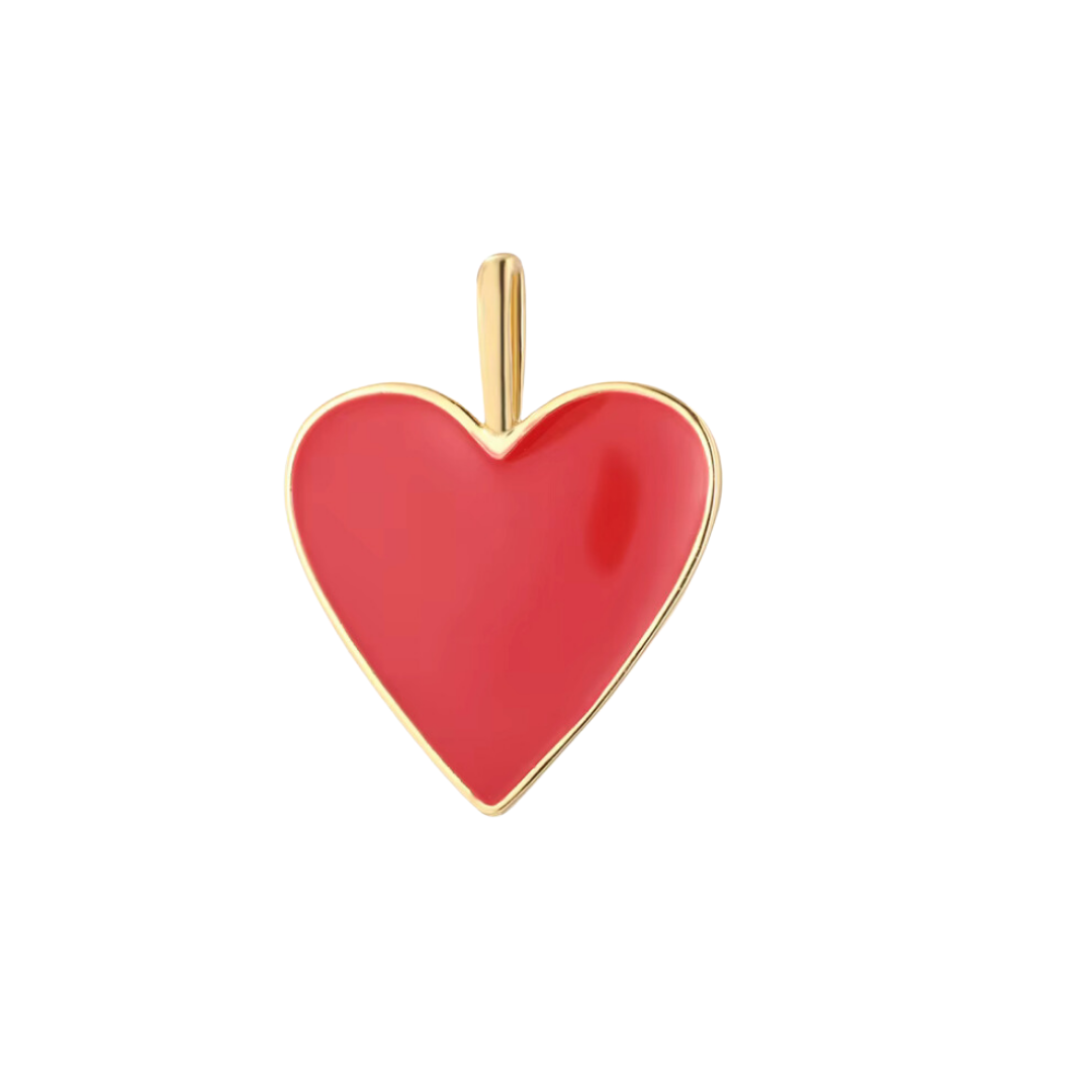 Red Heart Charm