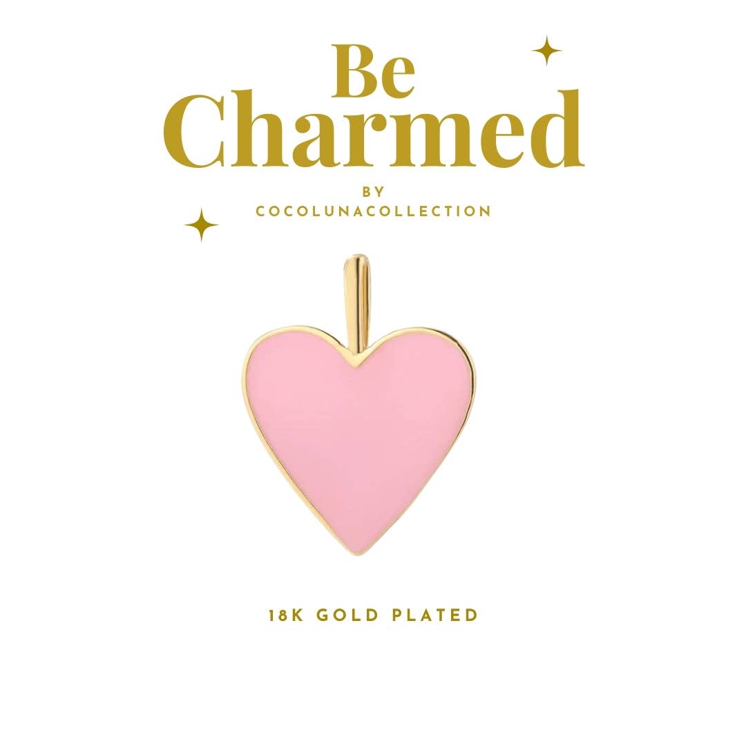 Pink Heart Charm