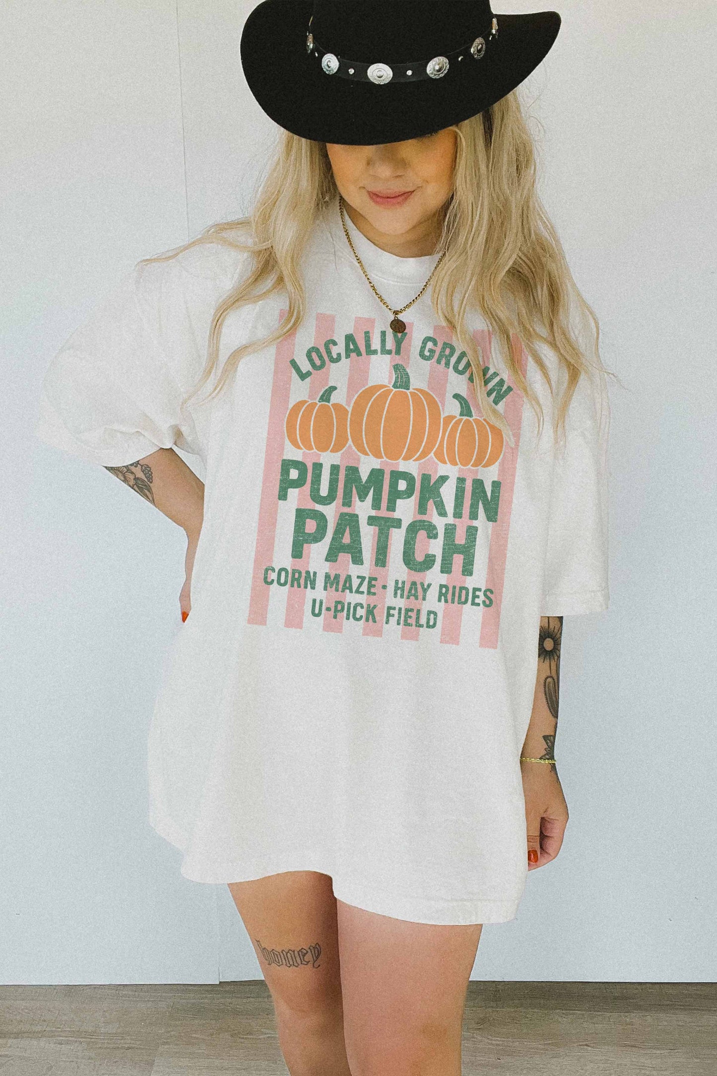 PUMPKIN PATCH OVERSIZED TEE