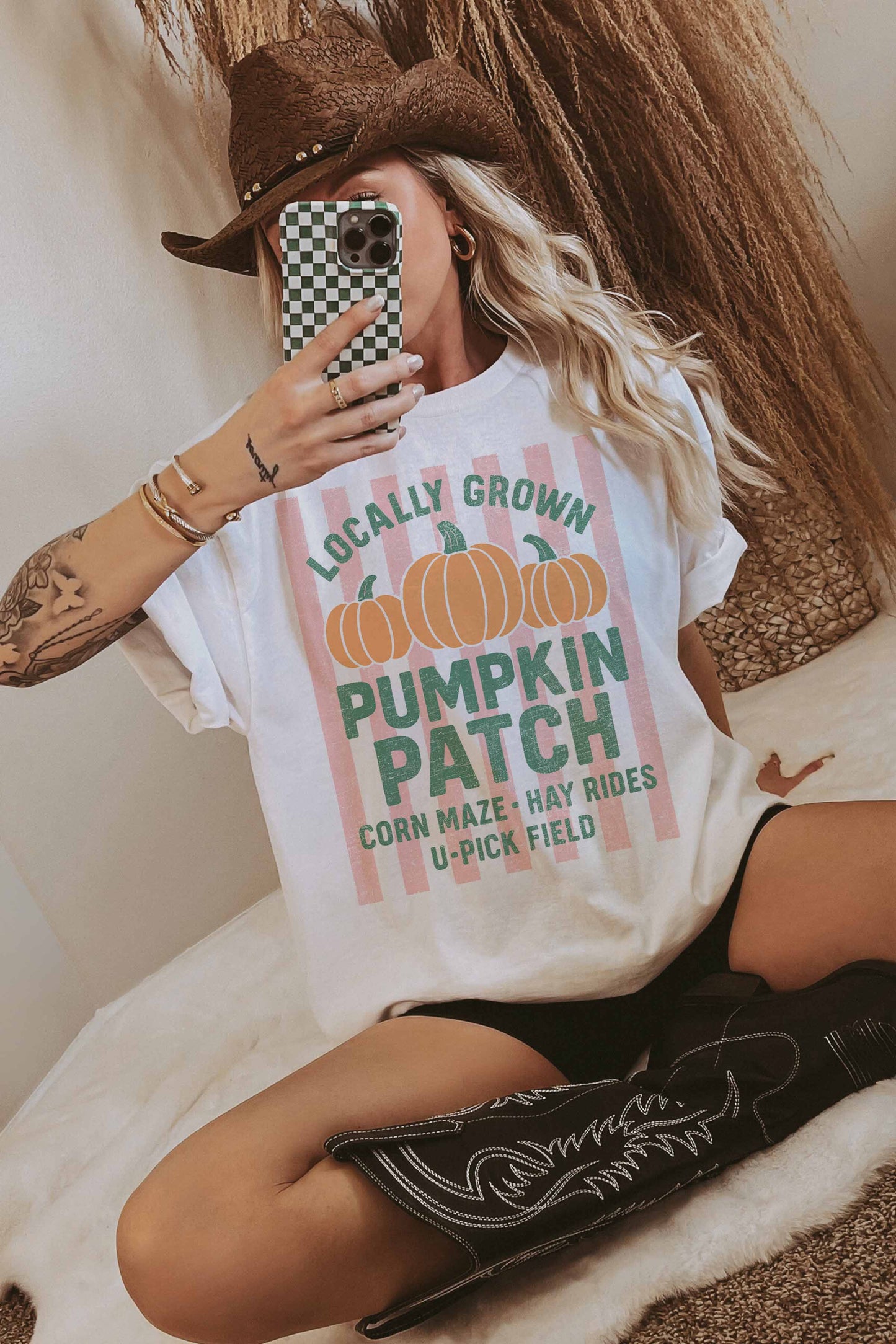PUMPKIN PATCH OVERSIZED TEE
