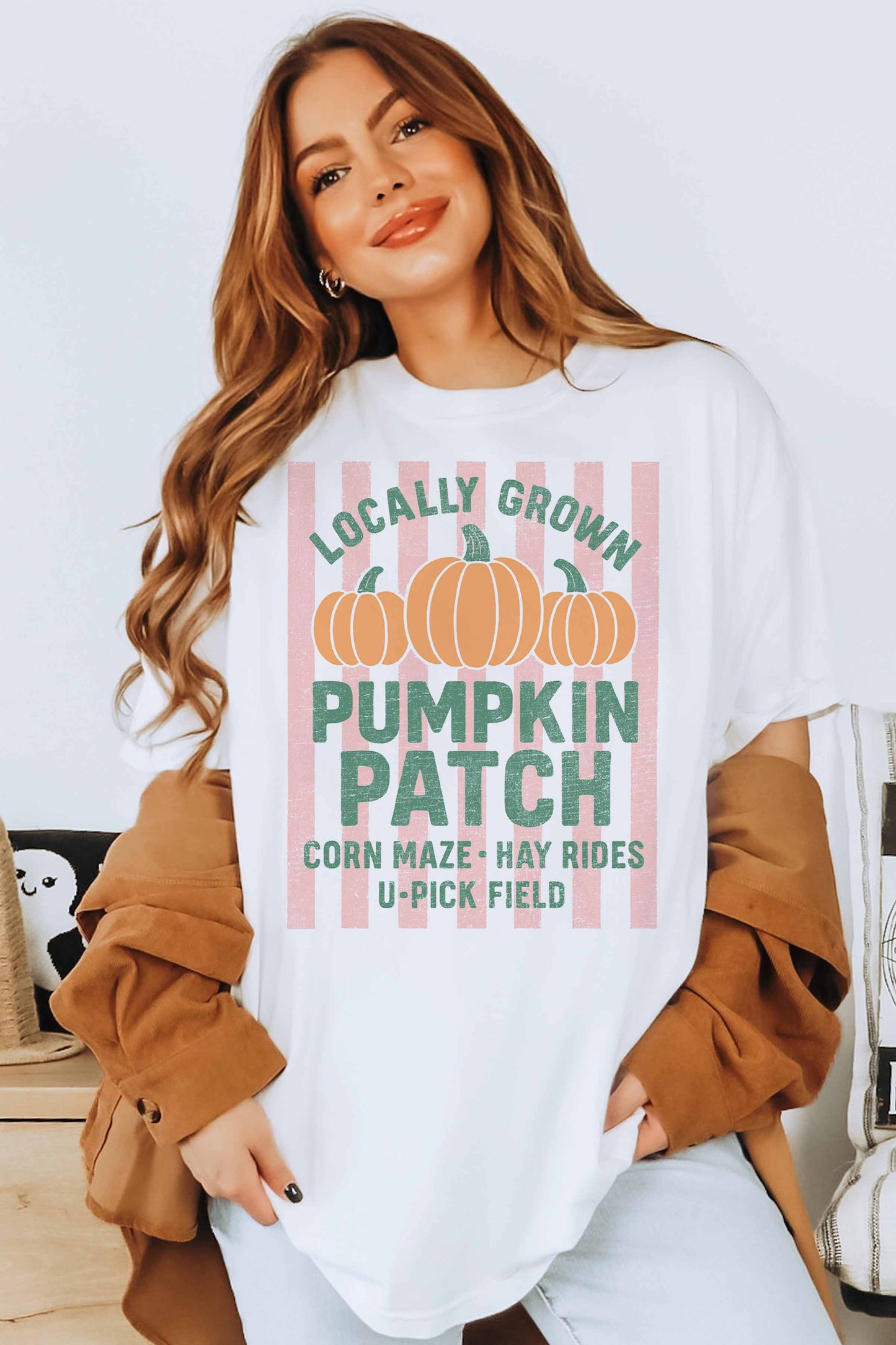 PUMPKIN PATCH OVERSIZED TEE