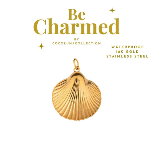 Golden Shell Charm