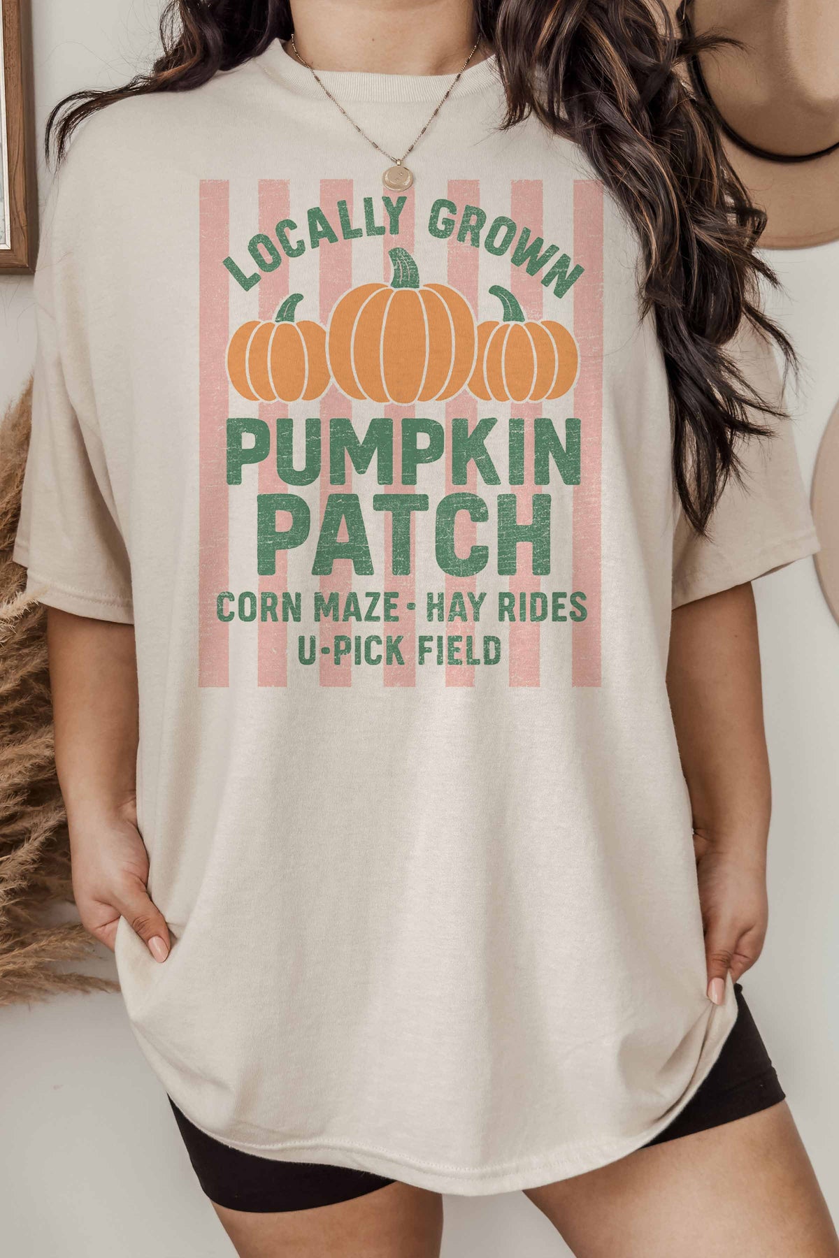 PUMPKIN PATCH OVERSIZED TEE
