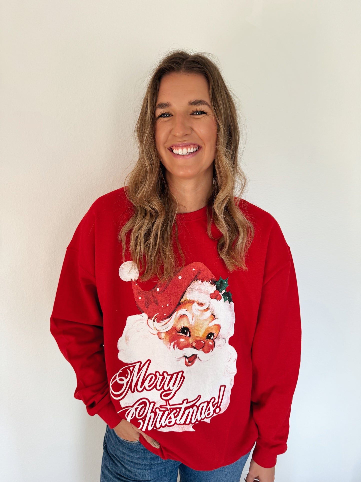 Vintage Santa Sweatshirt