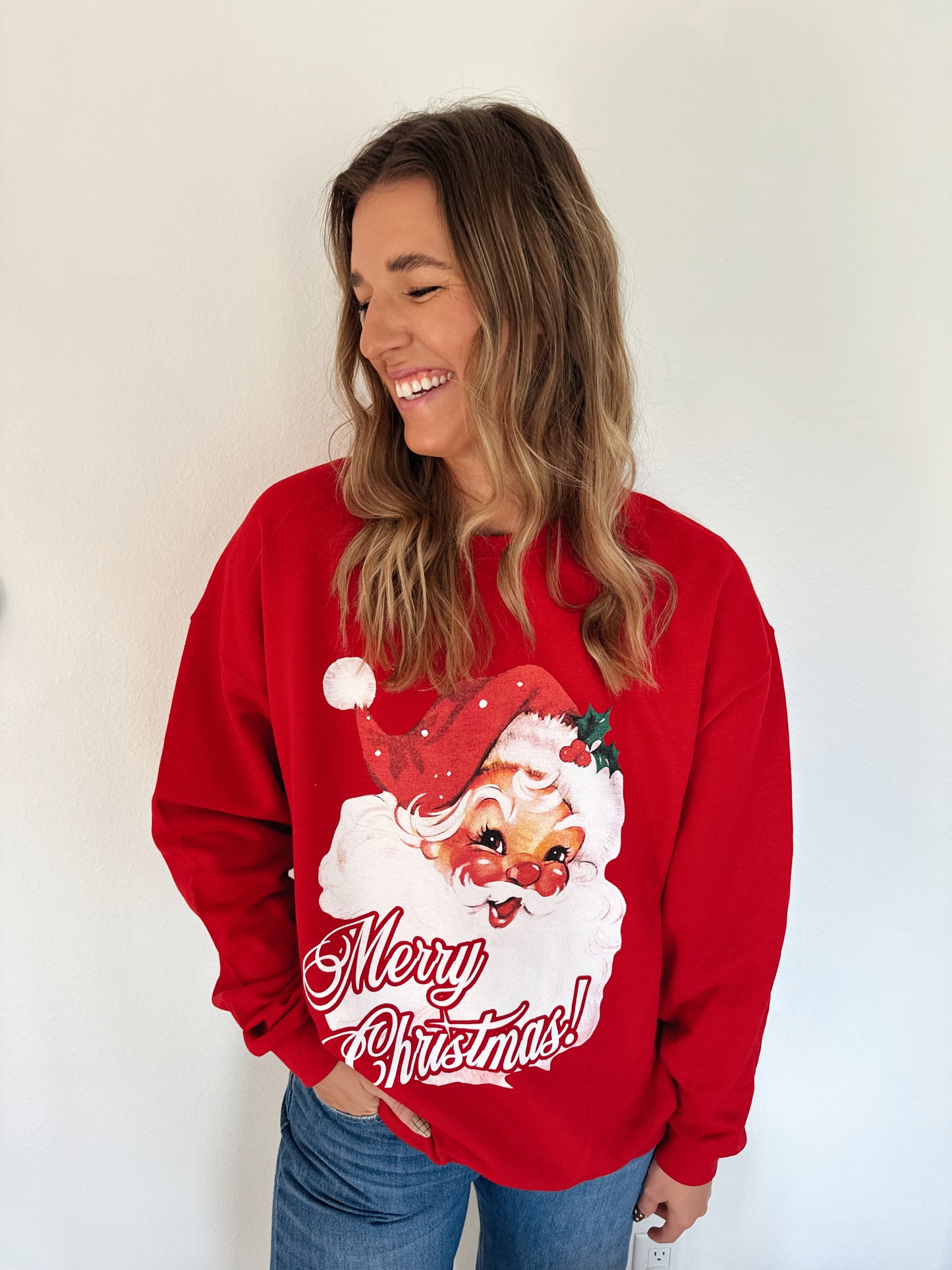 Vintage Santa Sweatshirt