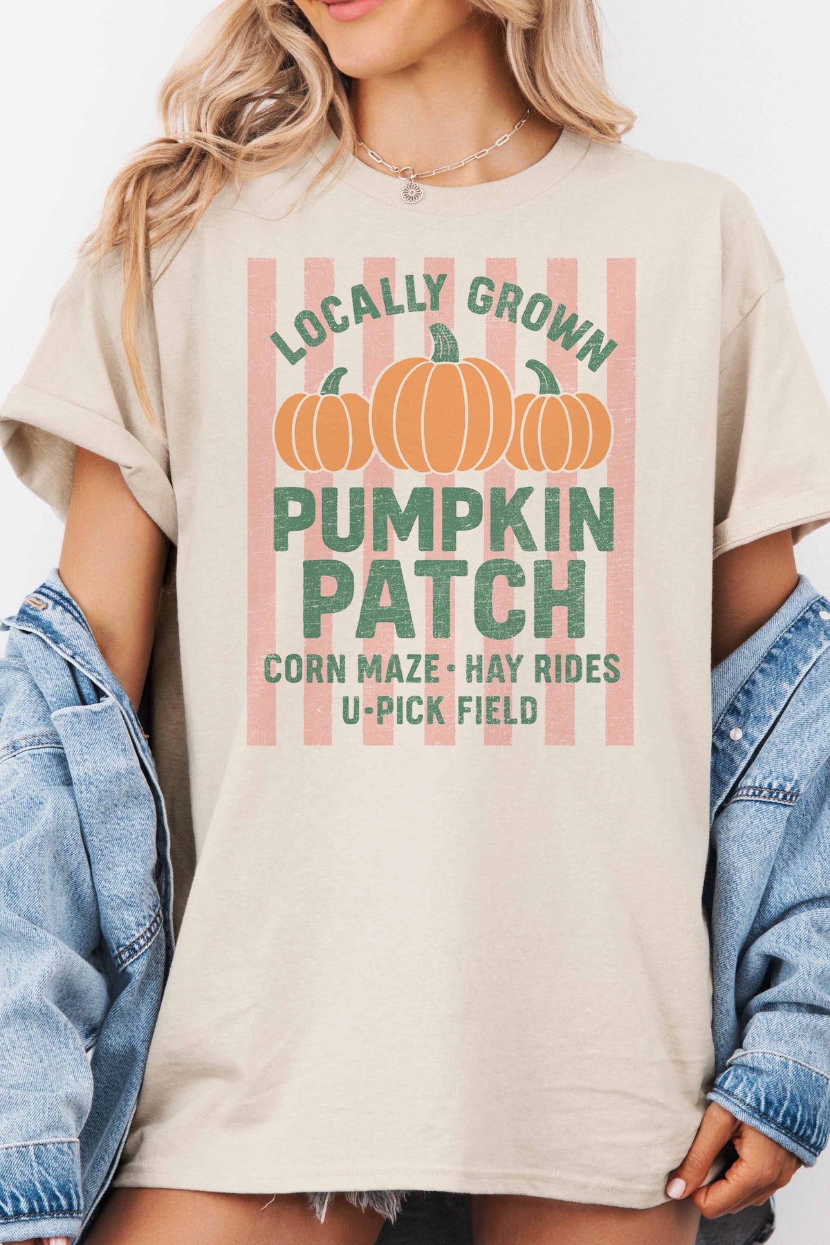 PUMPKIN PATCH OVERSIZED TEE