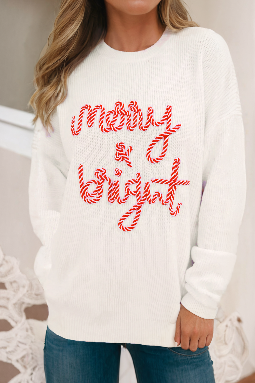 Striped Merry Bright Sweater